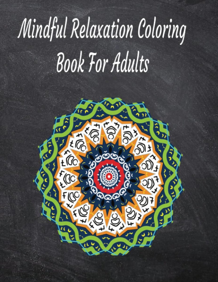 Relaxation Coloring Book For Adults