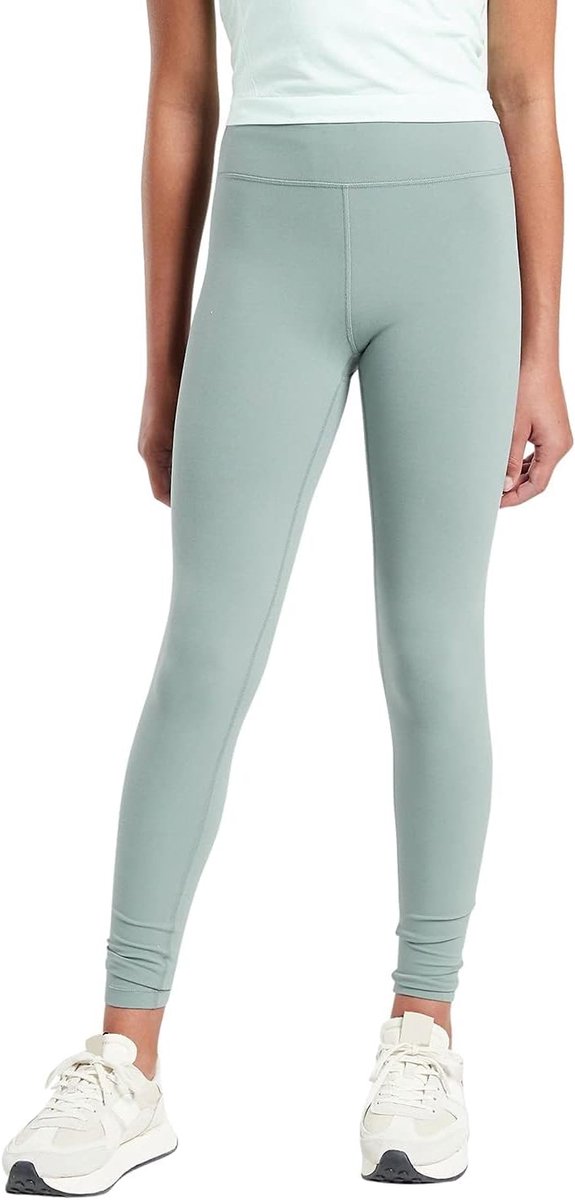 Leggings voor meisjes, yogabroek, effen, joggingbroek, hardloopbroek, sportbroek, trainingsbroek, basic, elastisch, ondoorzichtige broek voor kinderen