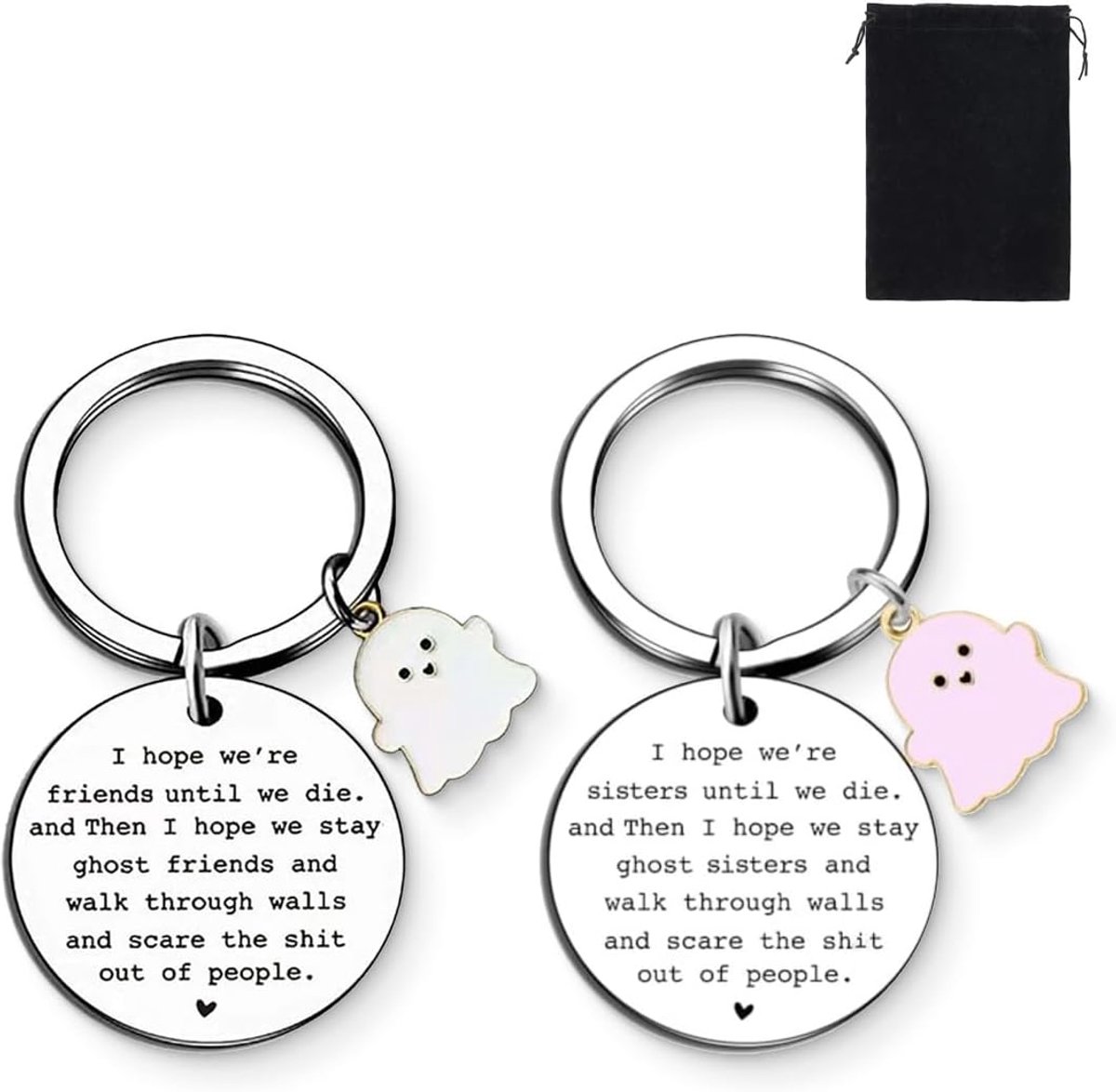 2-delige inspirerende sleutelhanger, gepersonaliseerde sleutelhanger voor dames, sleutelhanger. Soms vergeet je hoe buitengewoon je bent, en dit is een herinnering