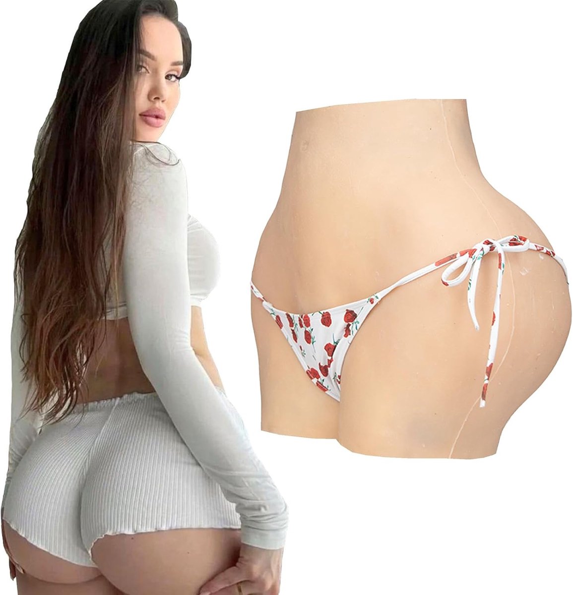 Slipje voor crossdressers, transgender, drag queen, silicone voor crossdresser