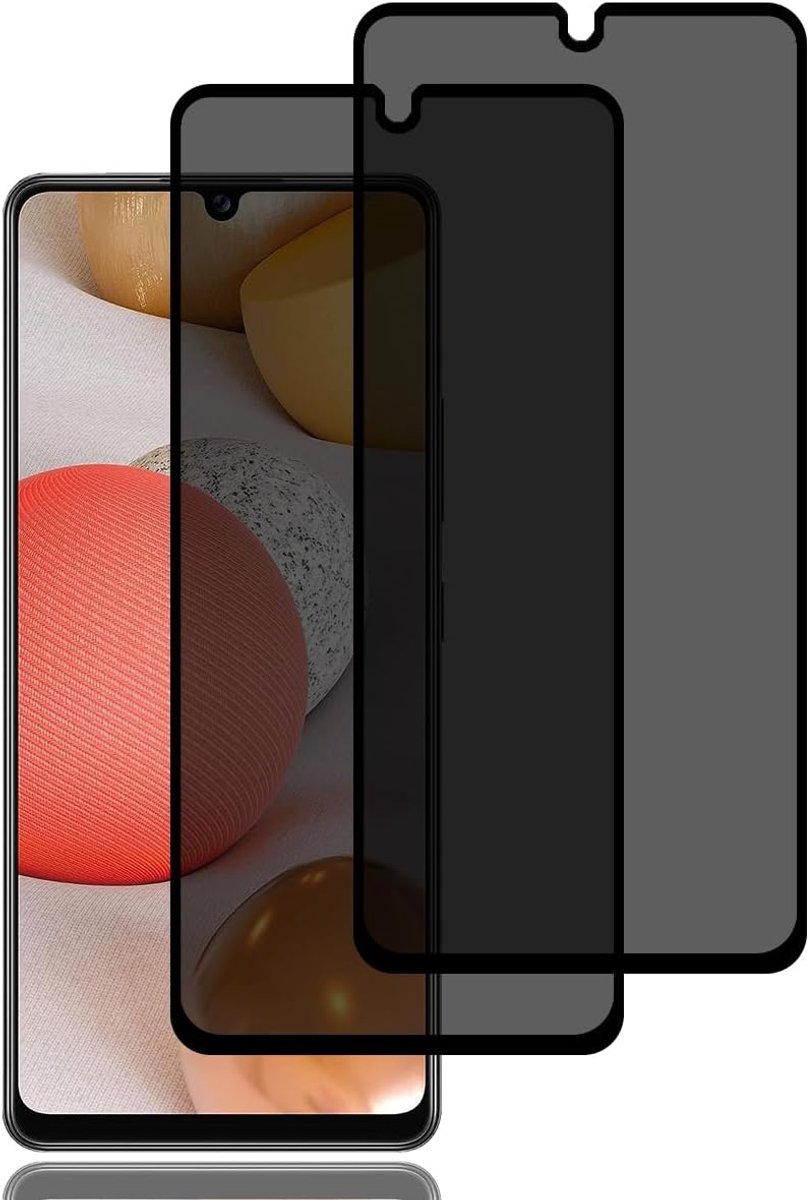 Screen Protector voor Samsung Galaxy A42 [2 stuks] | anti-spy gehard glas film,9H hardheid,krasbestendig,hoge gevoeligheid,anti-spy schermbeschermer voor Samsung Galaxy A42
