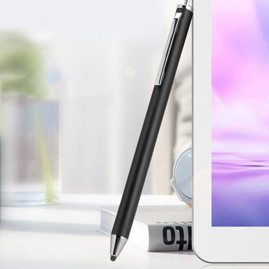 Stylus, stoffen touchscreen-touchscreen Stylus-pen, hoge gevoeligheid en precisie, touchscreen-stylus beschermen voor Smartphones-tablet(Zwart) — afbeelding 3