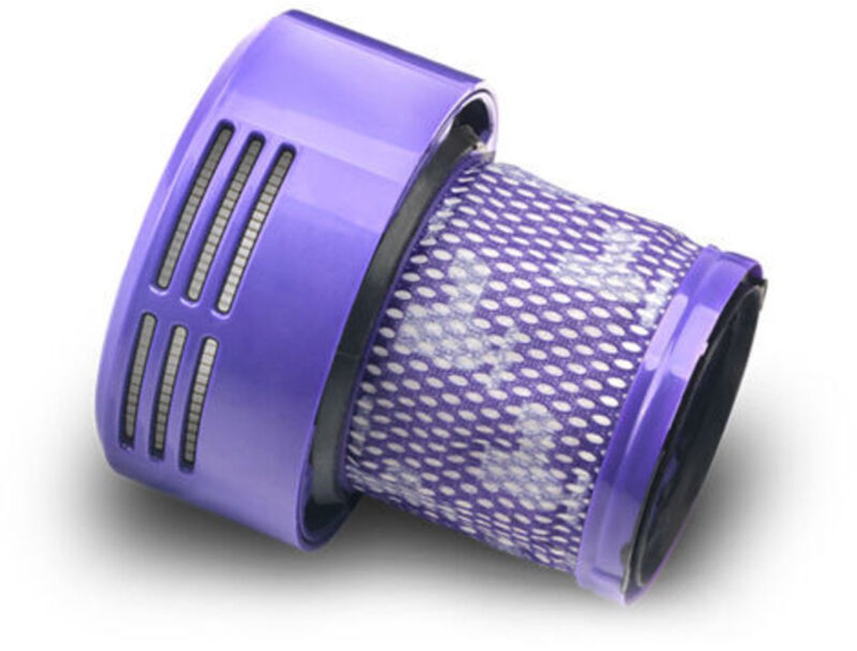 Twee vervangingsfilters geschikt voor Dyson V12 stofzuigers, geschikt voor Detect Slim Absolute Extra/Total Clean/Fluffy filters, accessoires geschikt voor huishoudelijke stofzuigers.