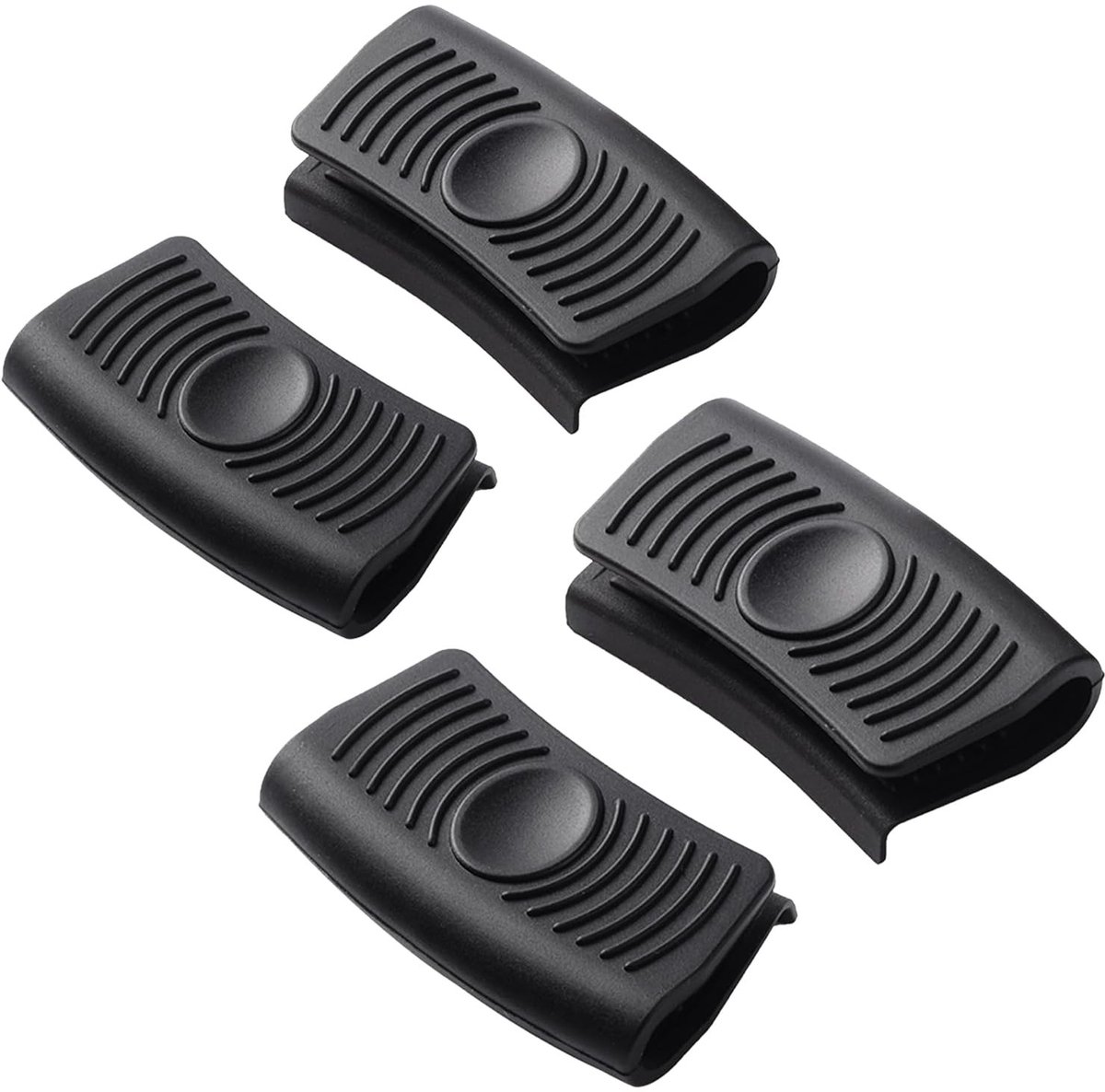SolidKeus - Set van 4 Silicone Hittebestendige Handgrepen voor Pannen