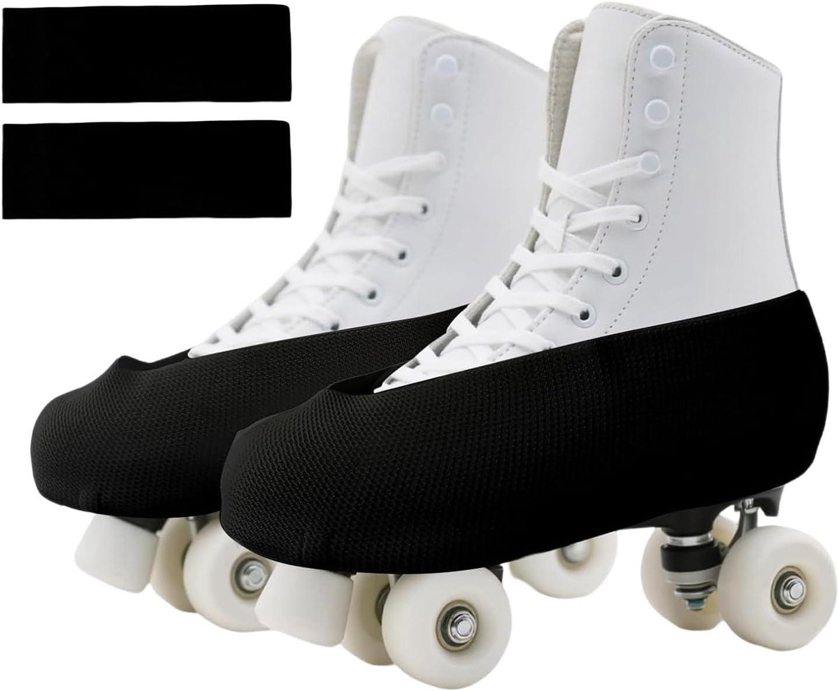 Schaats Beschermhoezen - Schaats Sokken - Schaatsen Beschermen - Scheurvast Materiaal - Universele Compatibiliteit - Beige