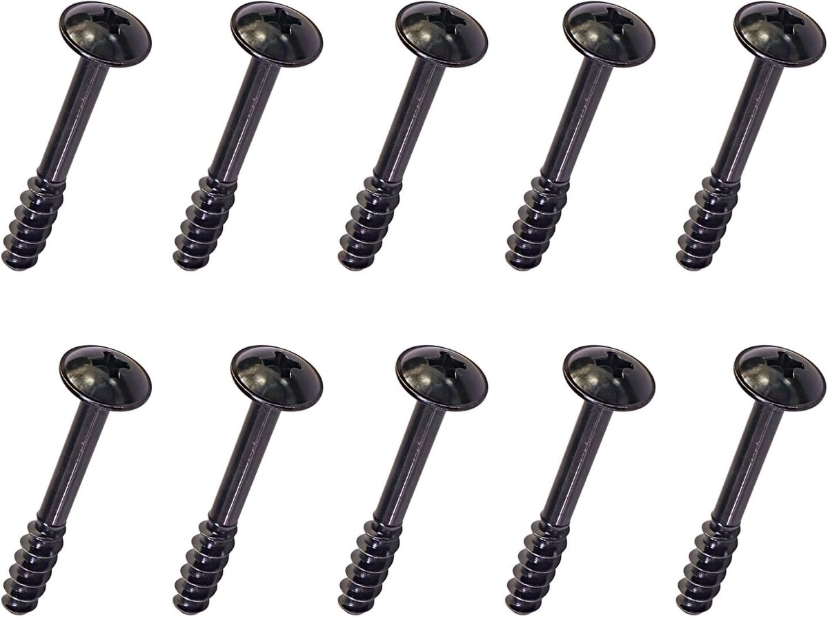 10 stuks bevestigingsschroeven voor luchtfilterreiniger, luchtfilter, reiniger, box, dekselbehuizing, bevestigingsschroef, luchtfilter, schroeven, universele auto-reserveaccessoires, 36 mm x 5