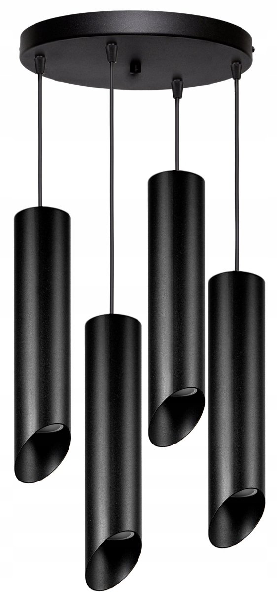 Moderne Zwarte Hanglamp Tuba GU10 - Stijlvol Interior