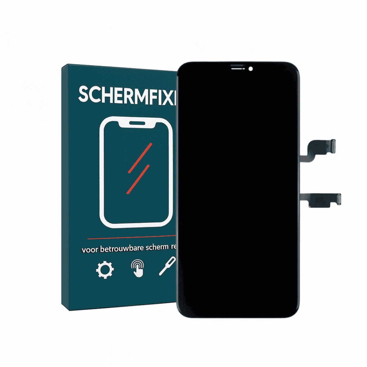 iPhone XS Max Scherm - LCD Display - A+ Kwaliteit - met Framesticker