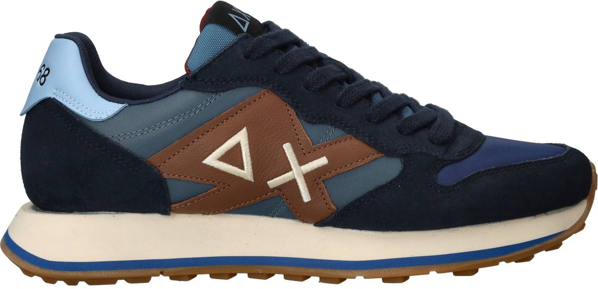 SUN68 Jaki 2.0 Bicolor Sneakers - Heren - Blauw - Maat:47