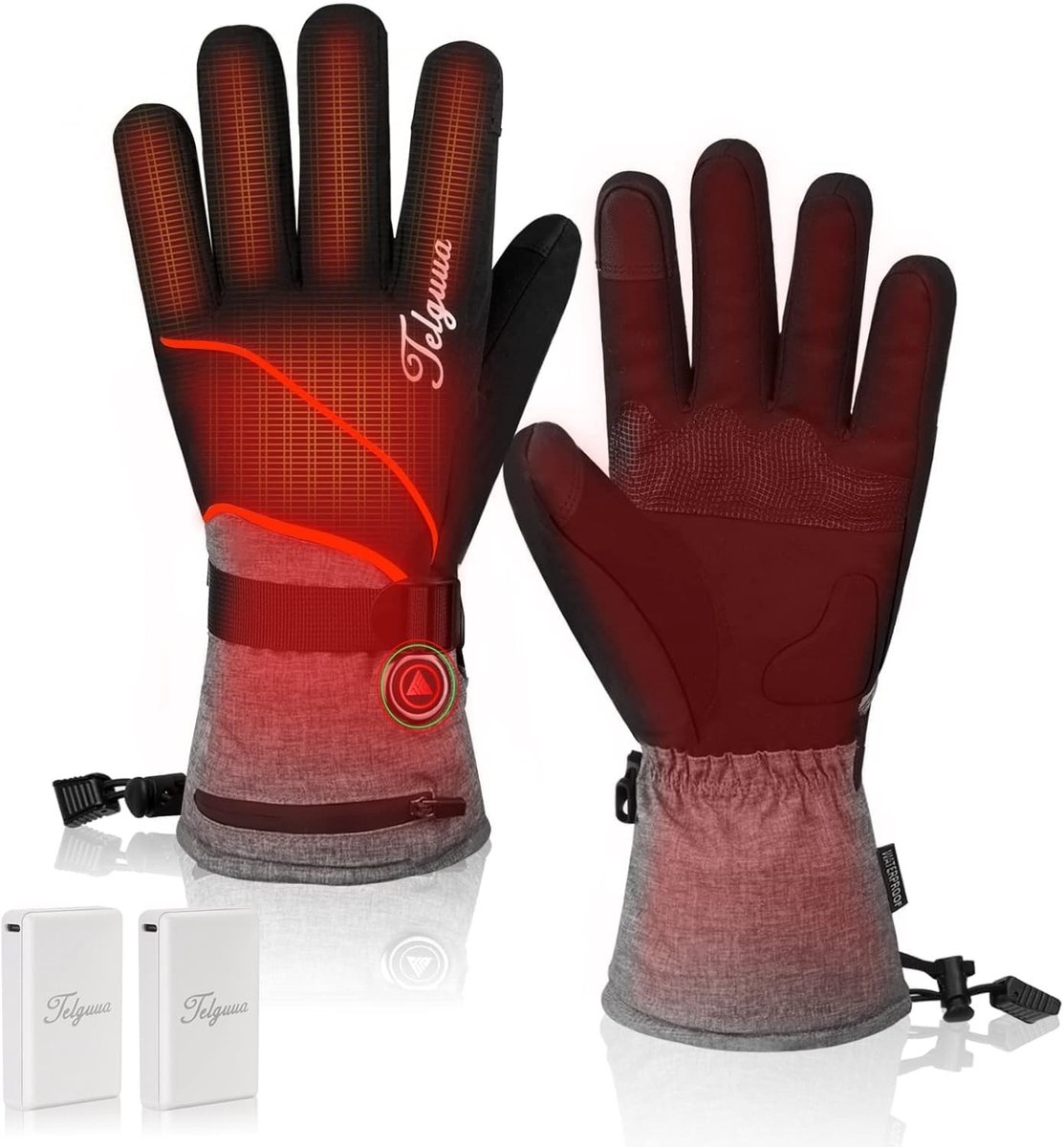 SolidKeus - Verwarmde Handschoenen met 5500 mAh Batterij en 3 Temperatuurinstellingen