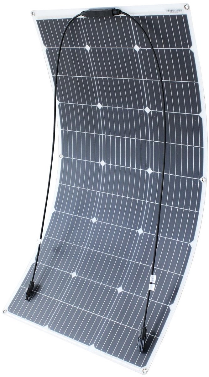 SolidKeus - 100W Flexibel Zonnepaneel voor Off-Grid Systemen