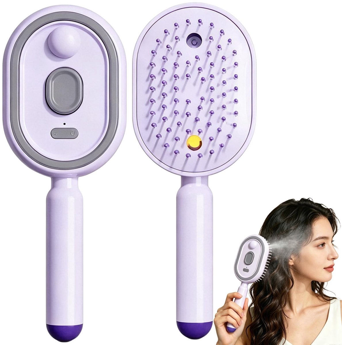 SolidKeus - 3-in-1 Luchtkussenmassagekam met Waterreservoir