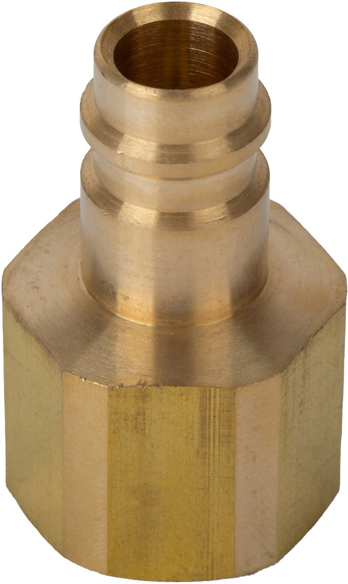 R1234YF tankadapter W21.8 - 1/14" L lage druk adapter