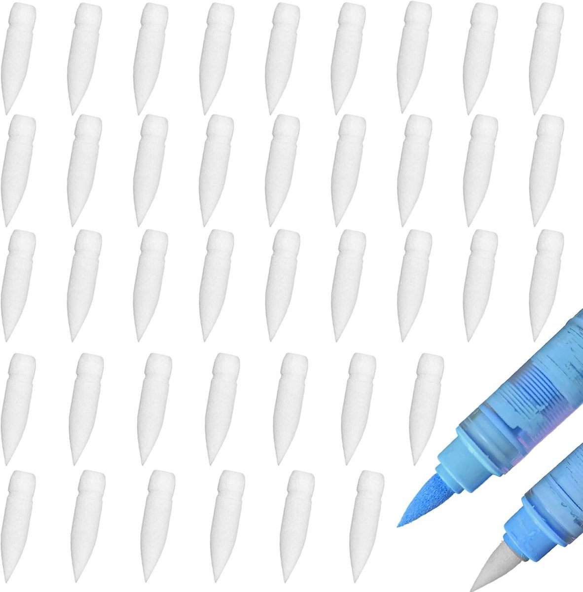 Reservepennen Acrylmarkers - Markerpunten Viltstiften - Tekenen Schilderen - Zachte Nylon Punt - 40 Stuks - Niet gespecificeerd