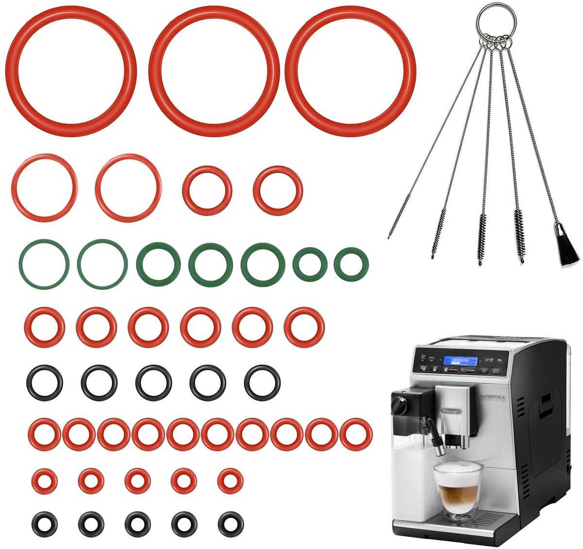 Omgoods 45-delige Onderhoudsset voor Koffiemachines