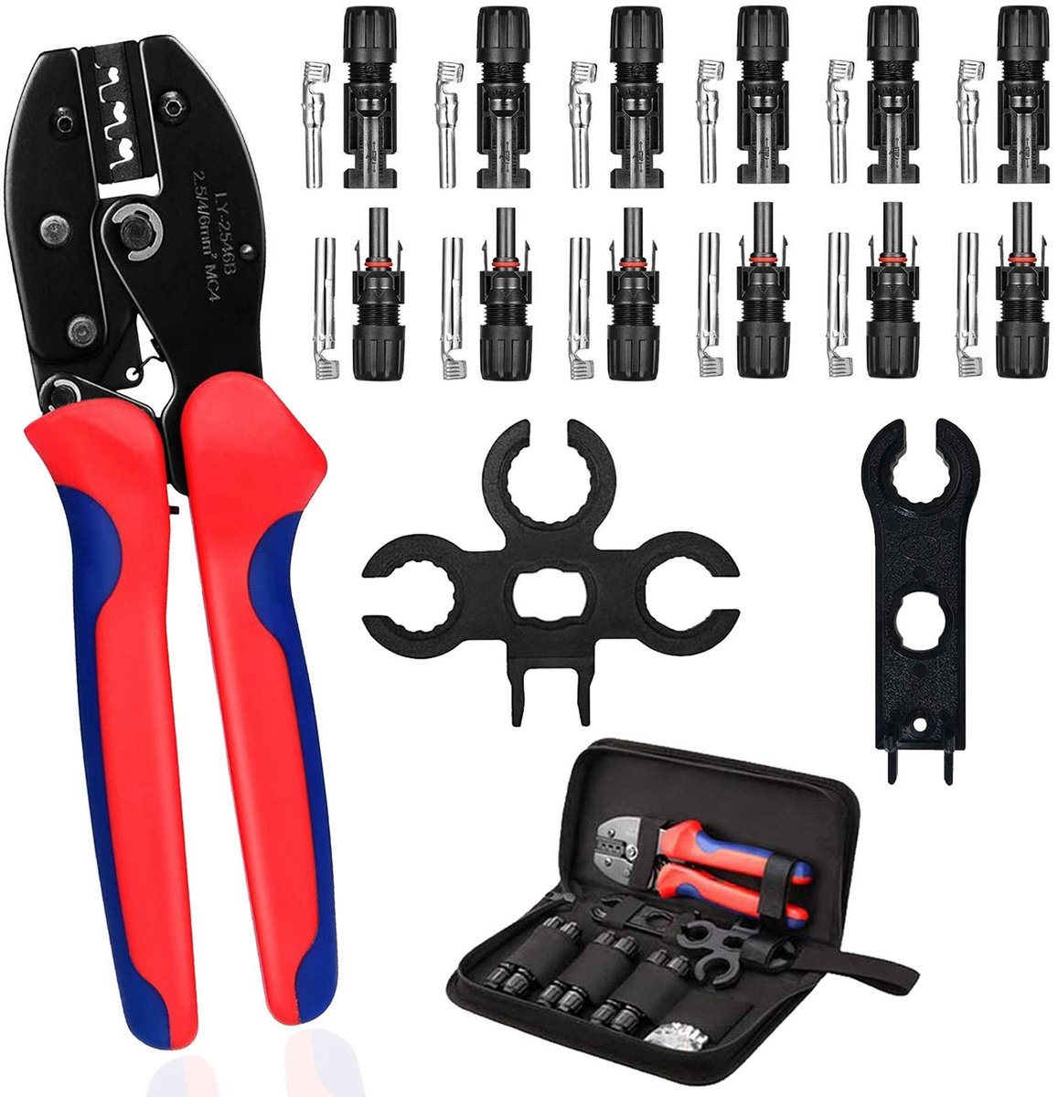Omgoods - Solar Crimping Tool Kit voor MC4 Kabelconnectoren