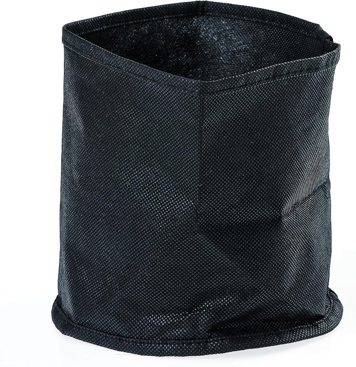 Plantenmand Textiel - Vijvermanden Rond - Vijverbeplanting Organiseren - Robuust Verrottingsbestendig Materiaal - 15 Liter - Zwart