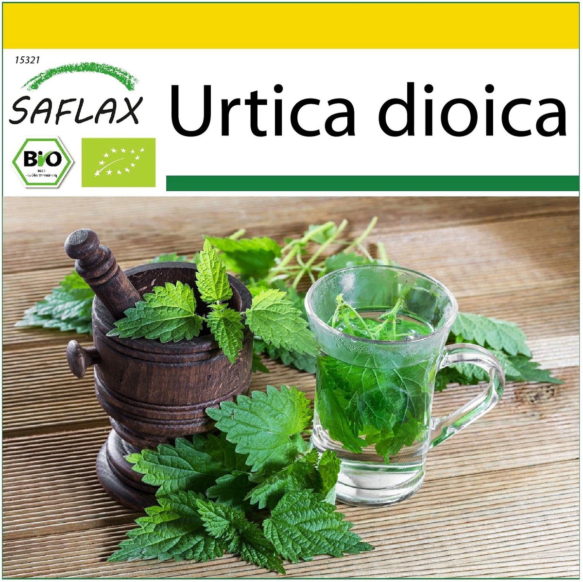 Solidchoice - Biologische Brandnetel - 2000 Zaden - Urtica dioica