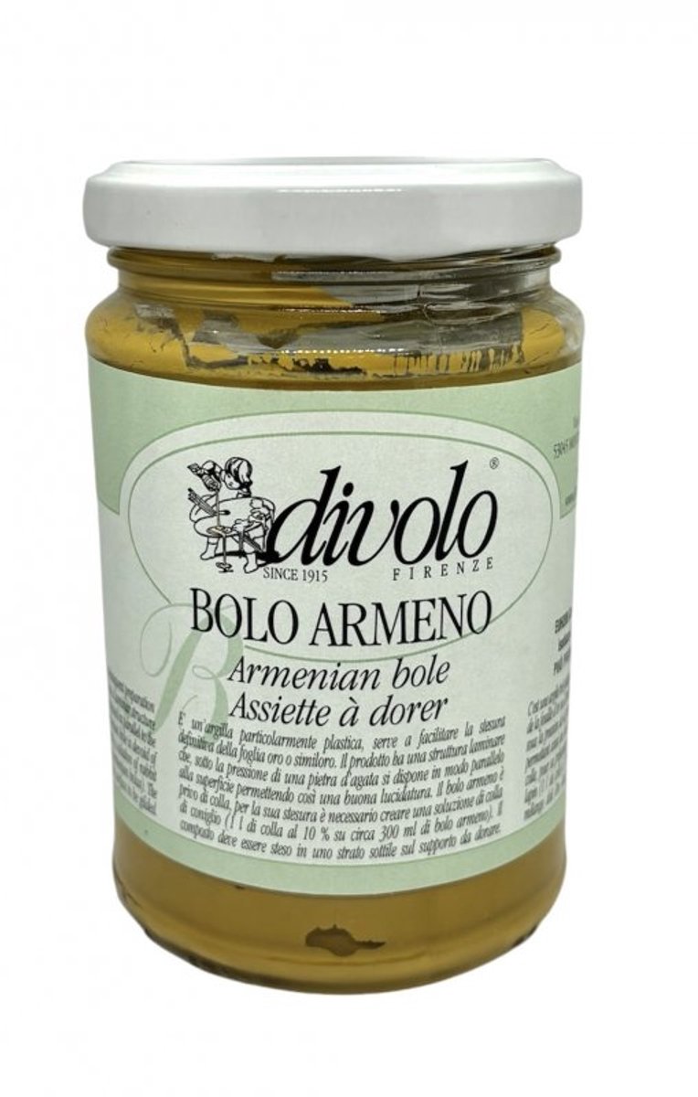 Divolo Armeens Poliment Vergulden Ondergrond (Bolus) 700 ml. Gele Oker