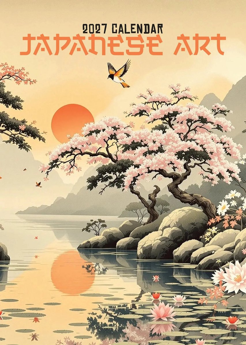 Japanse Kunst A3 Kalender 2027