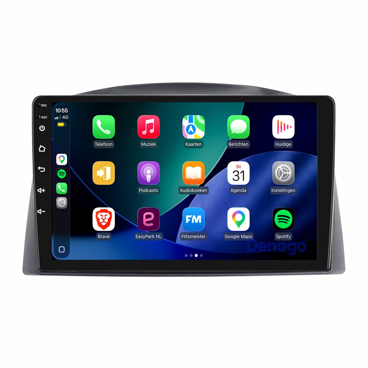 CarPlay autoradio geschikt voor Jeep Grand Cherokee | 2004 t/m 2007 | Android 15 | Draadloos Apple CarPlay & Android Auto | 2GB + 32GB | QuadCore processor | Denago DNG-A503 | 2026 model | 2004 2005 2006 2007 | Bluetooth & Wifi