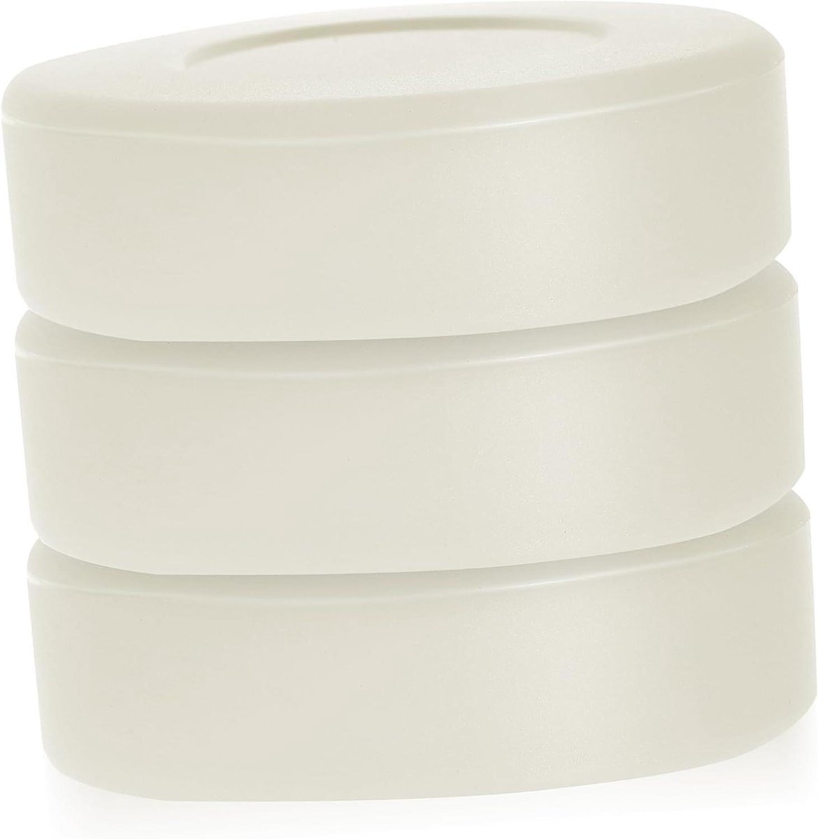 Hockey Pucks - Trainingsballen Sport - IJshockey Training - Lichtgevend PVC Materiaal - 3 Stuks 7cm - Zwart