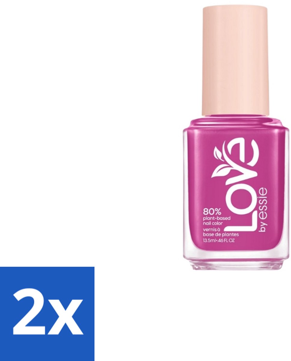2 x Essie – Nagellak – Love by Essie Get It Girl 140 – Langhoudend - Nagellak - Nagellak Roze - Nagellak Vrouwelijk - Nagellak Romantisch - Nagellak Verzorgend