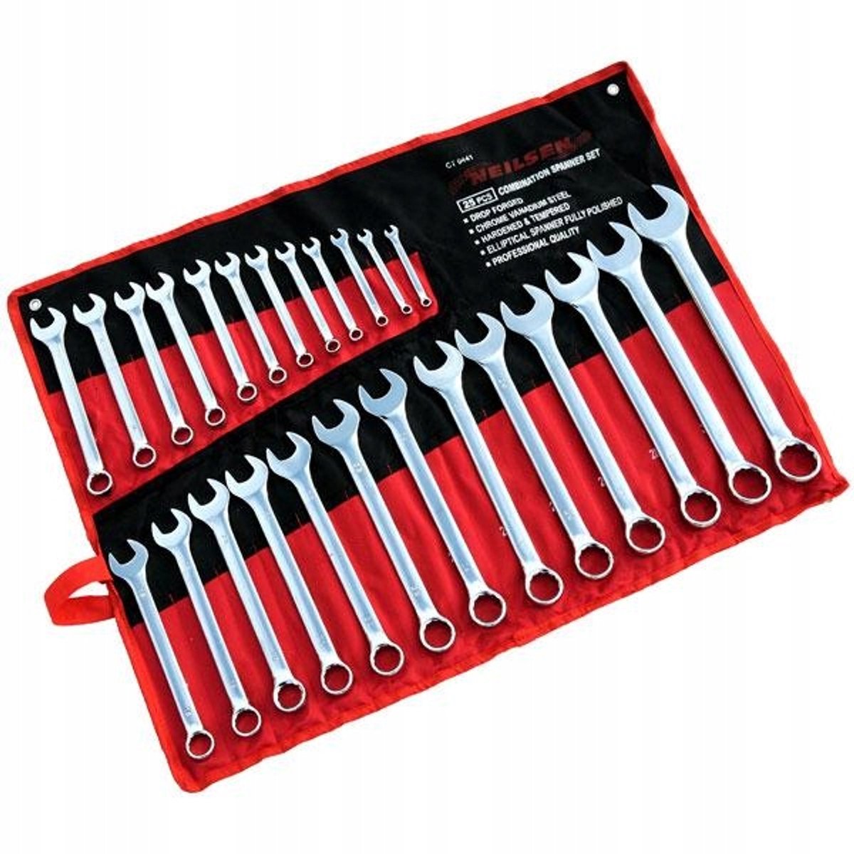 Gereedschap: Ringsleutelset 6-32 mm, 25-delig