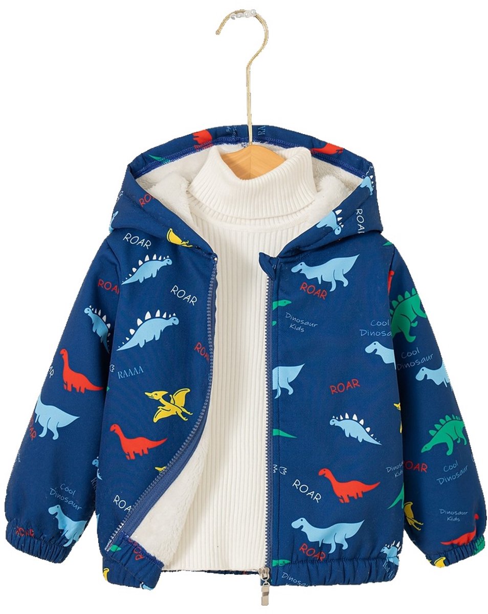 Currero Vest Jongens Met Rits Sweater Jongen Cardigan Gebreid Sweaters Hoodie Warme Trui Lange Mouw 6 Jaar Blauw