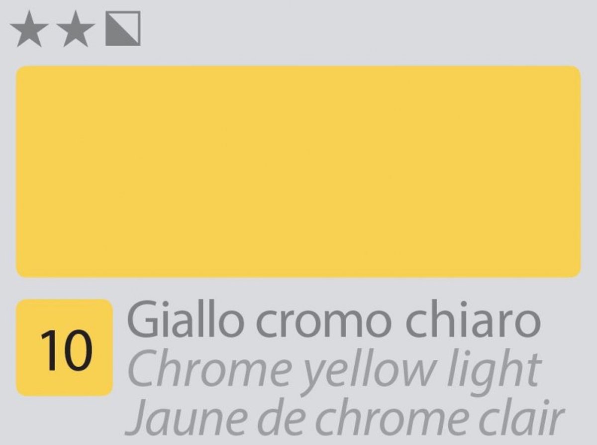 Divolo Accademia Olieverf 20 ml. - Chrome Yellow Light