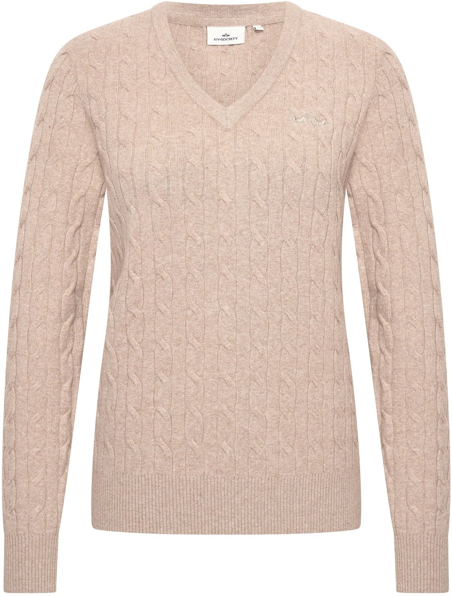 Hv Society - Trui - Light Taupe - XXL (44)