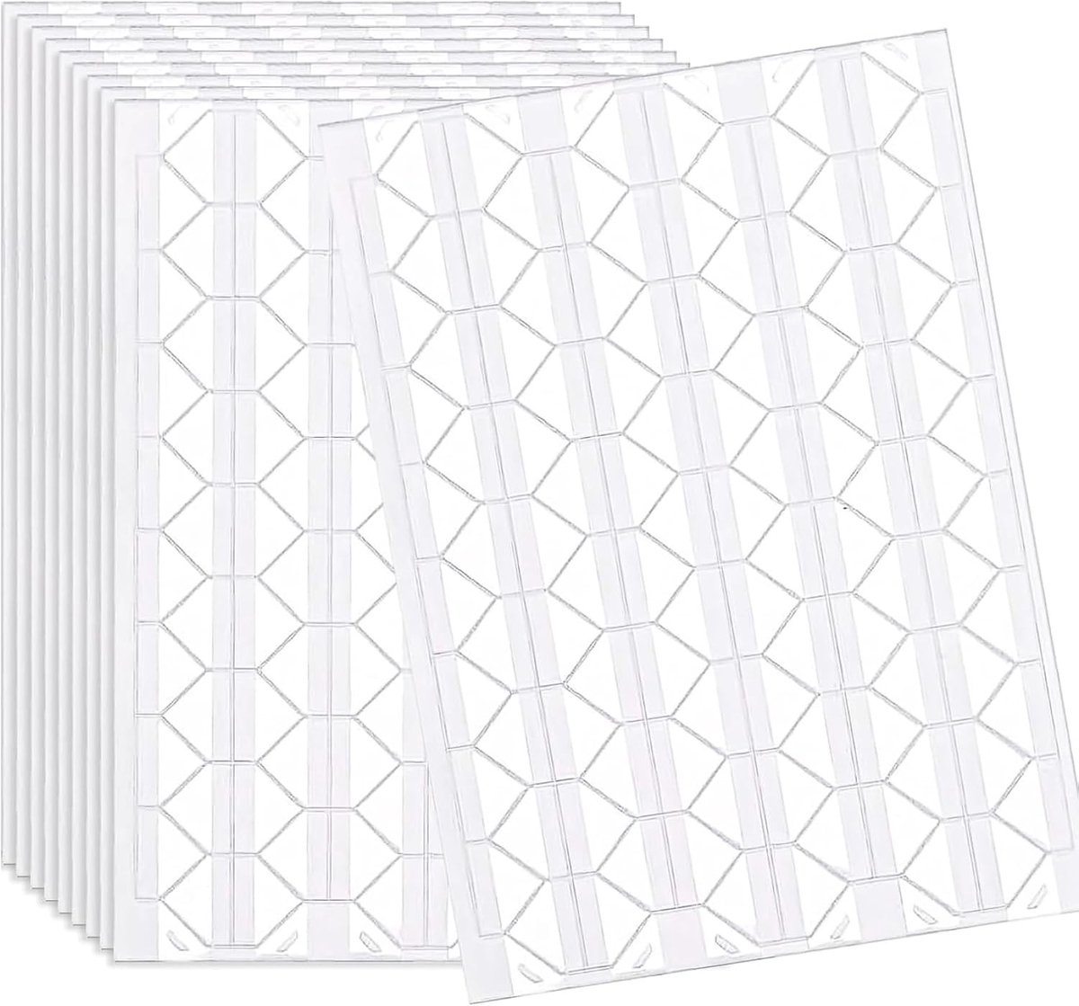 Set van 1020 Zelfklevende Fotohoeken - Transparante Hoeken voor Fotoalbums, Scrapbooking en Creatieve Projecten