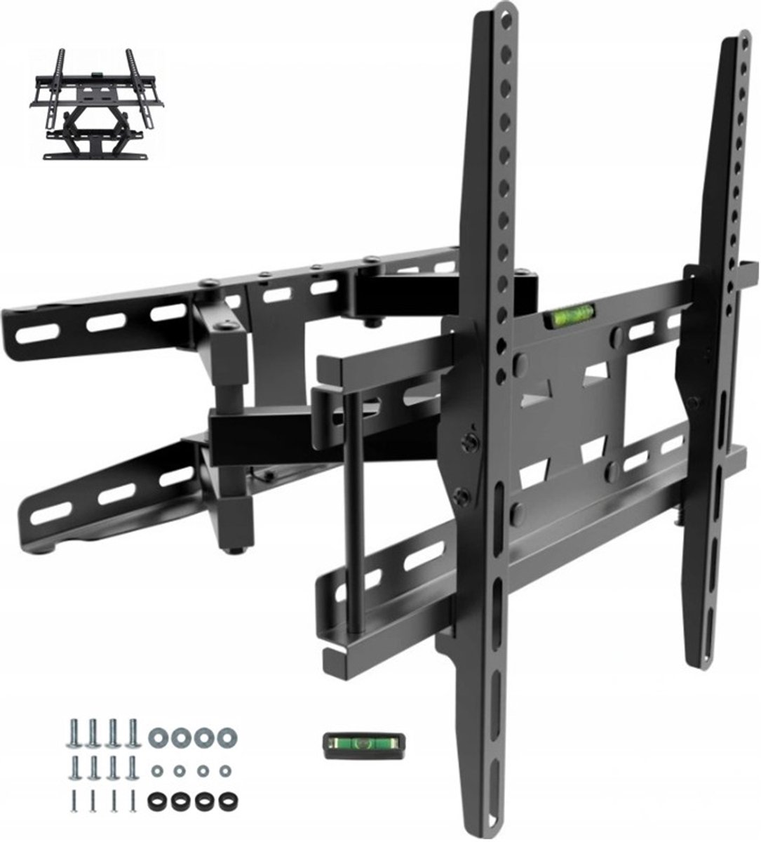 Universele TV Muurbeugel 32-49 inch, Draaibaar en Kantelbaar, 45kg