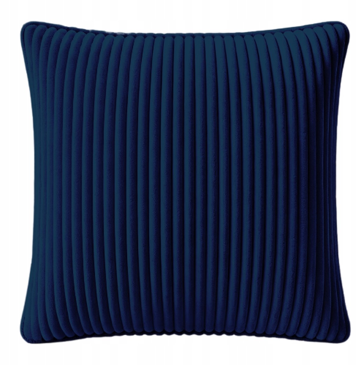 MMO-EURO Martyna Opiełka Premium Velours Corduroy Kussenhoes 40x40 cm - Donkerblauw