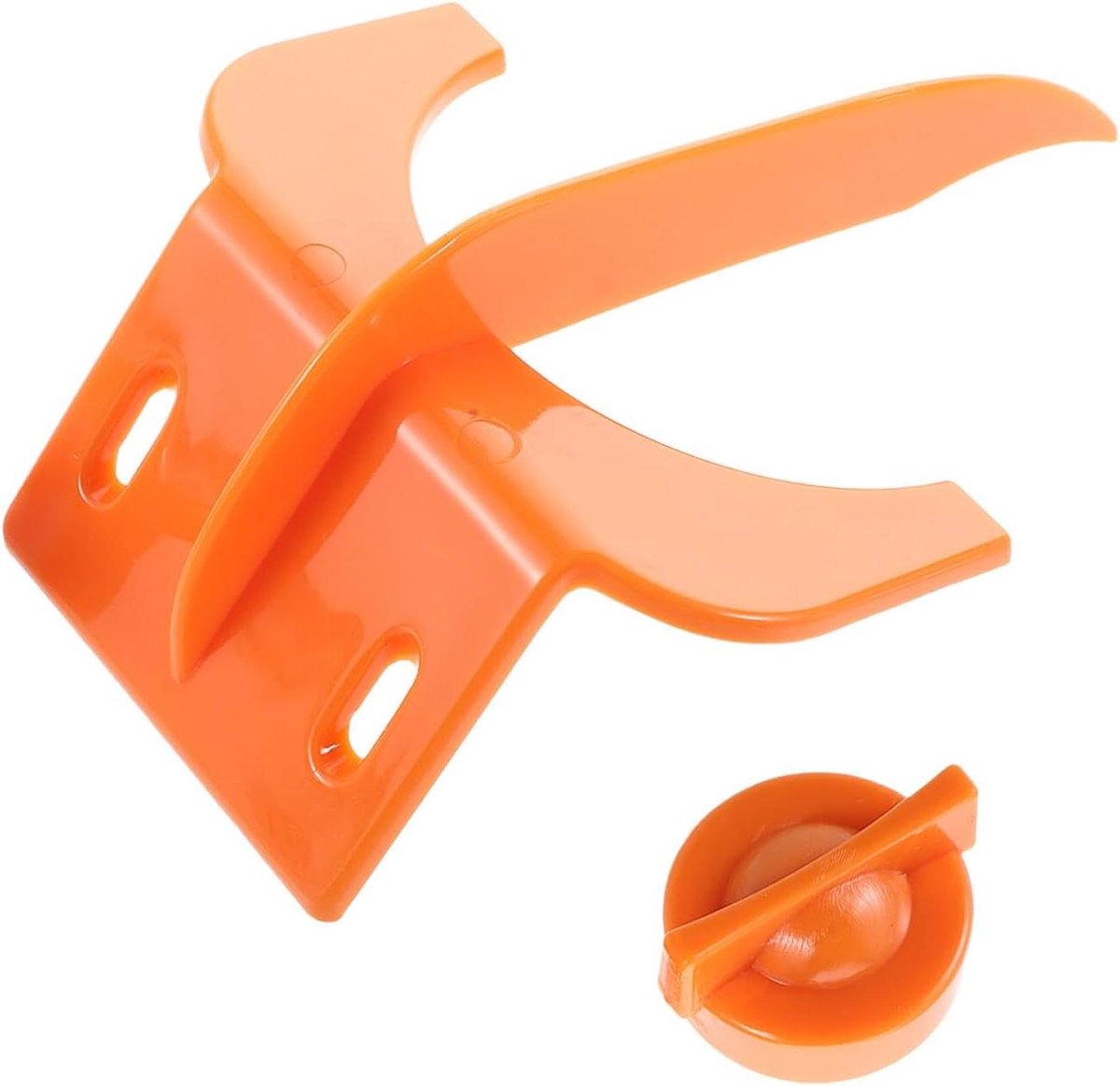 Citruspers Onderdelen - Sapcentrifuge Accessoires - Verse Sapjes Maken - Efficiënte Schilverwijdering - 14.5 cm - Oranje