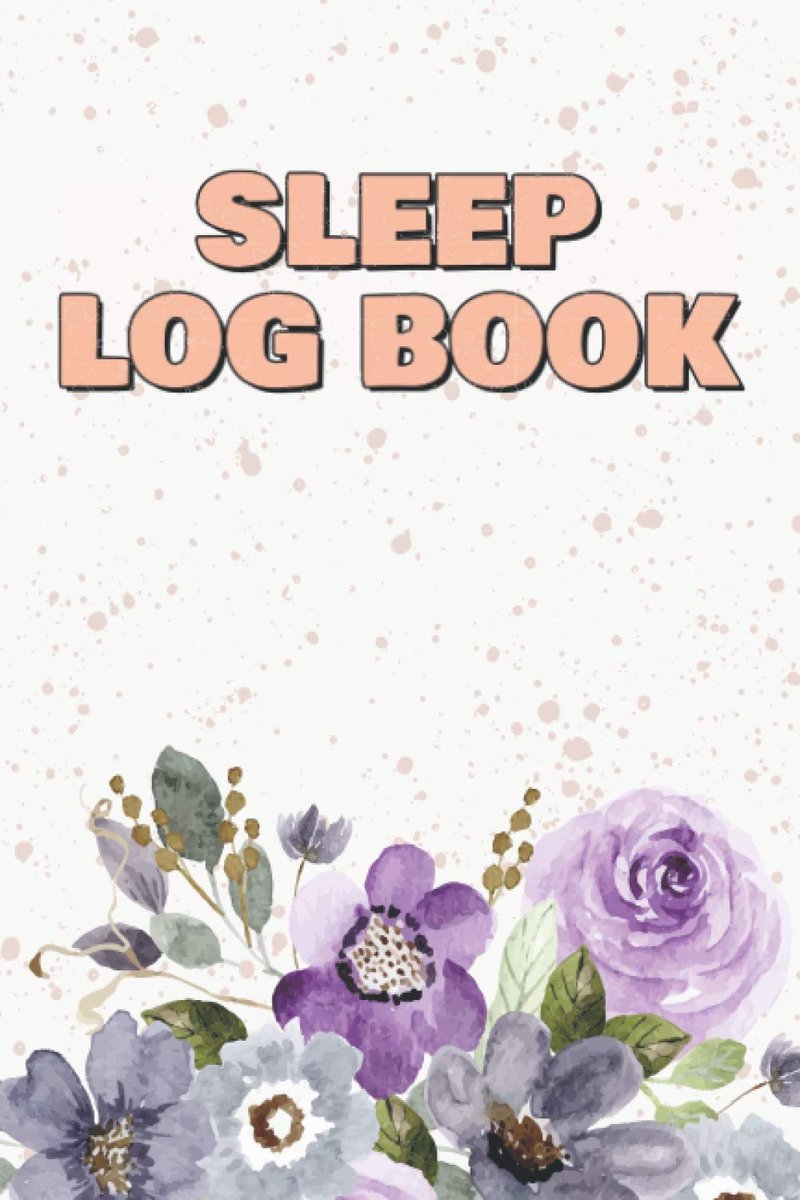 Sleep Log Book: Track and Manage Insomnia & Sleep - Monitor Sleep Habits to Help & Aid The Relief Of Sleep Problems - ShopVlot