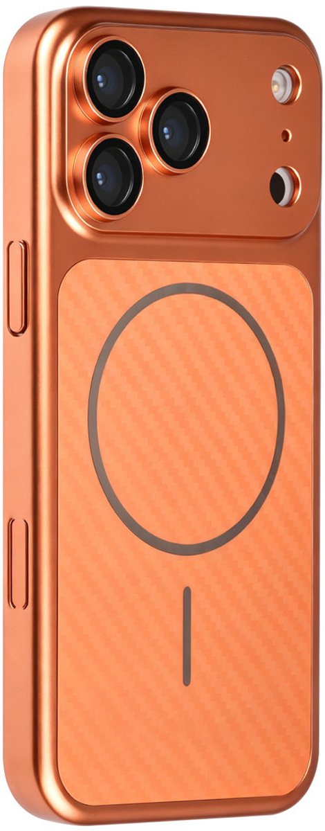 TUNIQ Backcover hoesje voor Apple iPhone 17 Pro Max - oranje