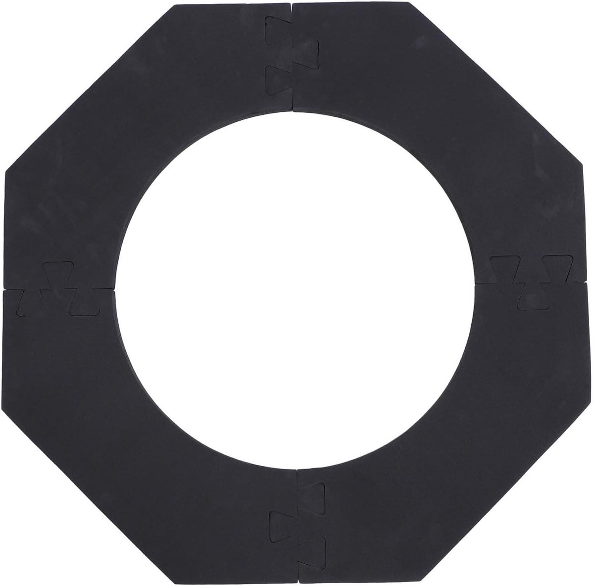 Dartbord Rand - Muurbeschermer Surround - Bescherming Muur - Splitsontwerp Montage - 28.5 Inch Buitenmaat - Zwart