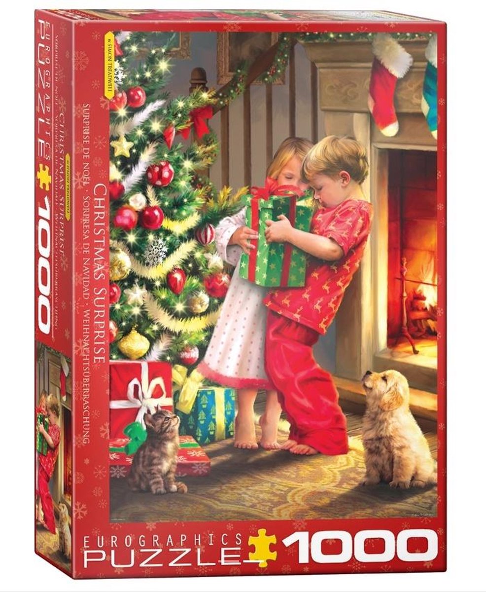 Chistmas Surprise Puzzel (1000 stukjes)
