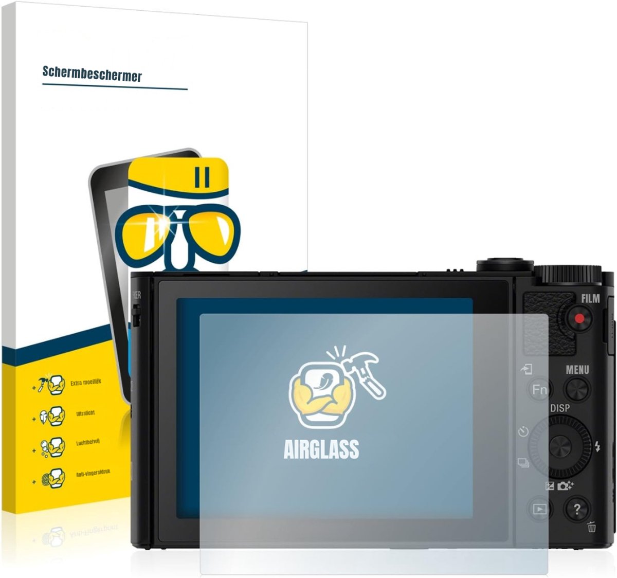 Allvia® Cybershot - Camerag - Diitale Camera - Transparant -‎ 17cm x 11cm x 3cm