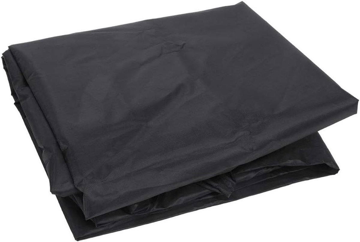 Bladzak Gazontractor - Opvangzak Tuinafval - Verzamelen Bladeren - Grote Volume Capaciteit - 244x142cm - Zwart