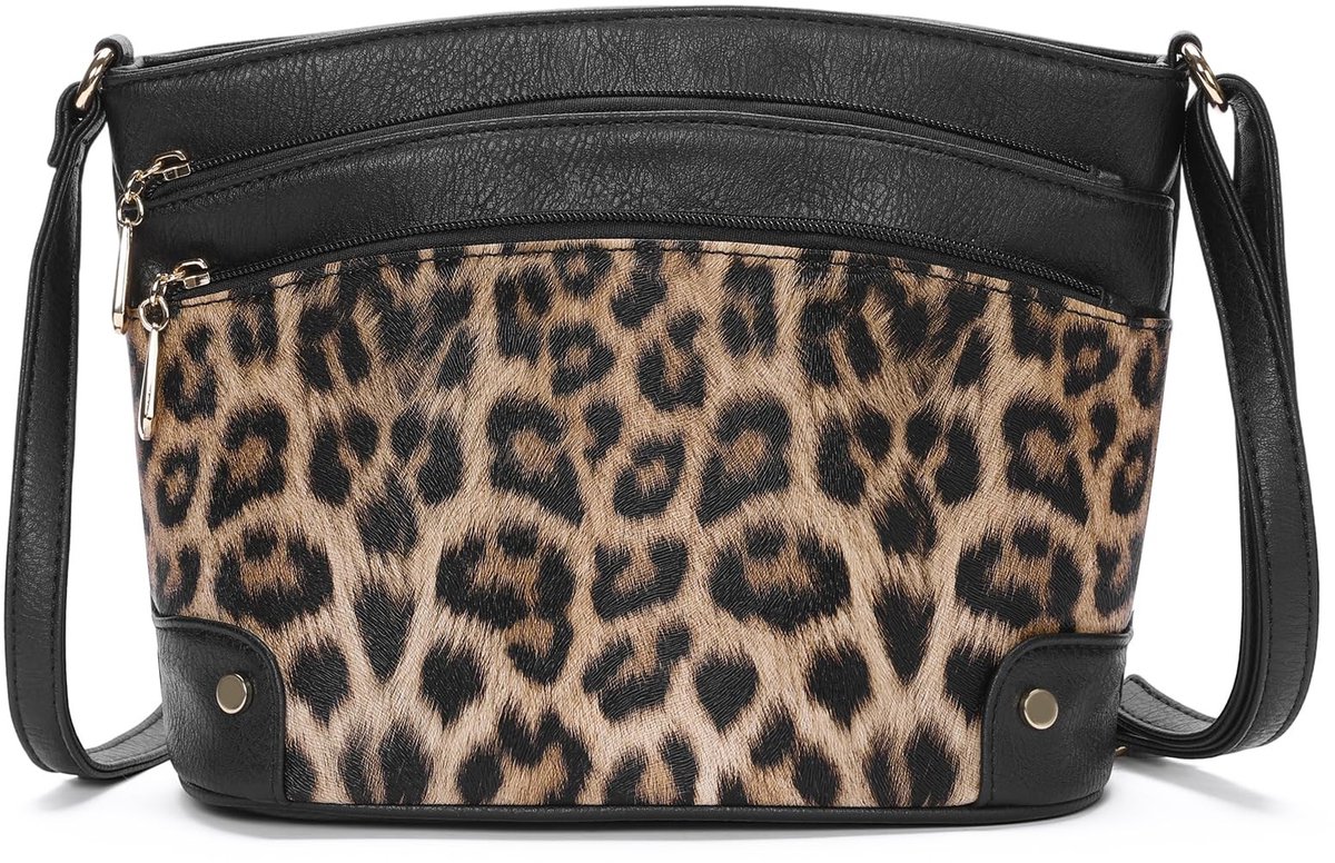 Elzusha - Vegan Lederen Crossbody Schoudertas voor Dames