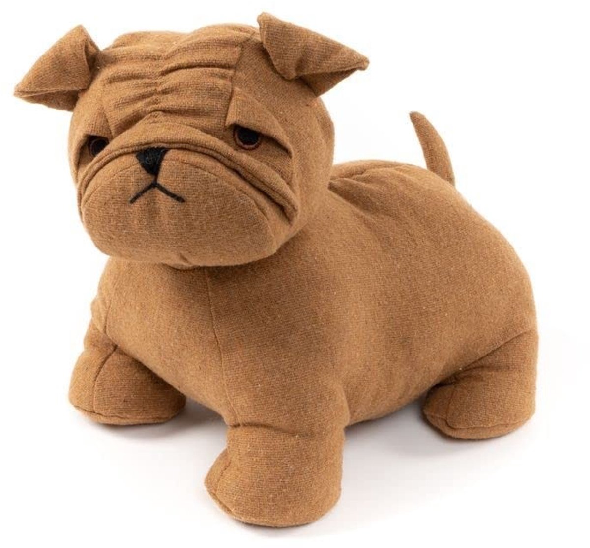Elzusha - Deurstopper in de Vorm van een Bulldog - Bruin