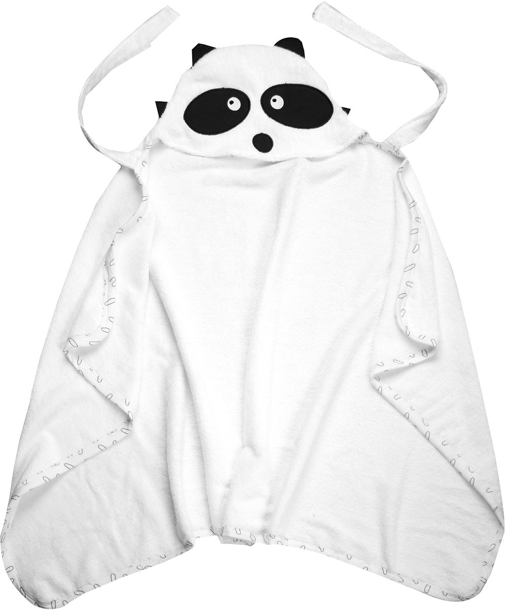 Elzusha - XL Badhanddoek met Kap voor Baby's - Wit