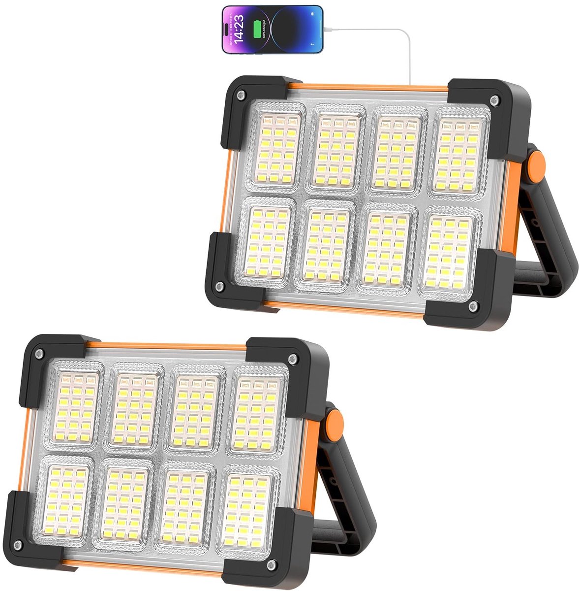 Elzusha - Draagbare LED Werklicht met 4 Verlichtingsmodi