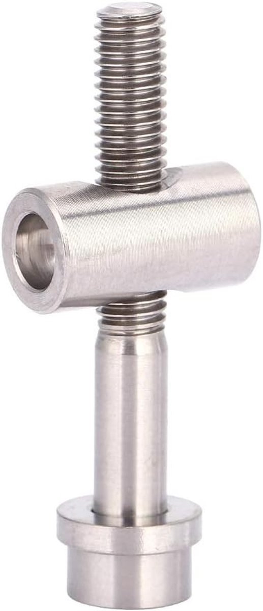 Verstelbare Fietszadelpen Schroef, Titanium Legering Zadelpen Bevestigingsbout voor Fietsen, M5 30mm 35mm 40mm Vervangingsonderdelen voor Fietsaccessoires