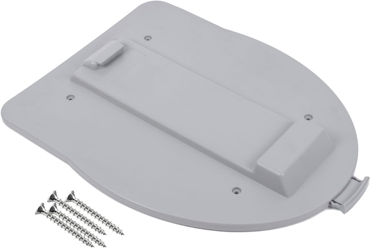Campingtoilet Bevestigingsset - Porta Potti Houder - Veilig Toilet Gebruik - Specifiek voor Excellence - Incl. Materiaal - Wit