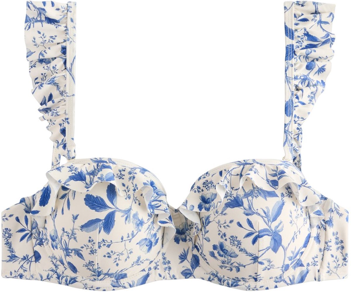Next - Dames - Bandeau-bikinitop met beugel - Crème