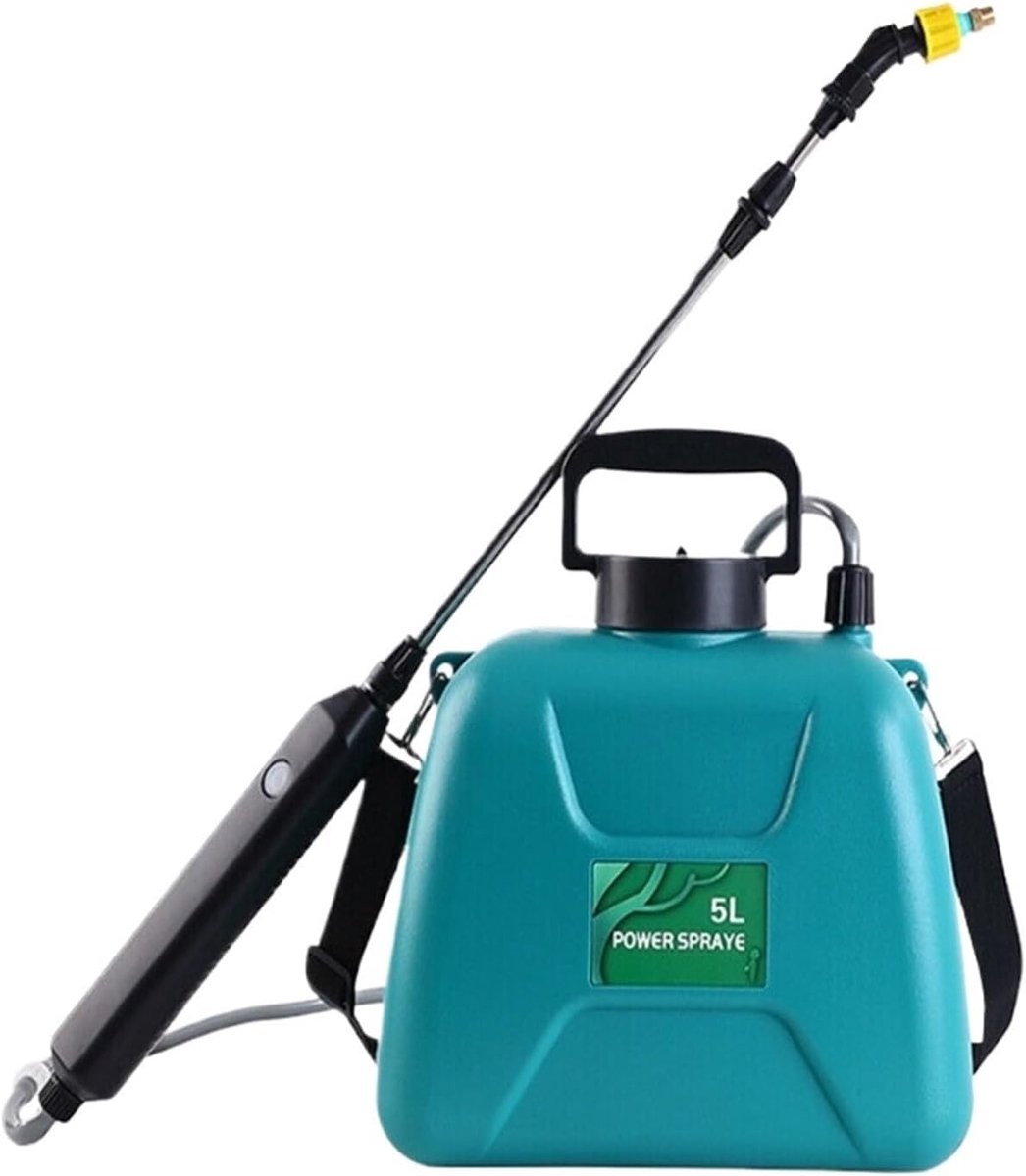 Elektrische Tuinsproeier - Gieter Mister - Tuinonderhoud - Twee Sproeimodus - 5L - Groen