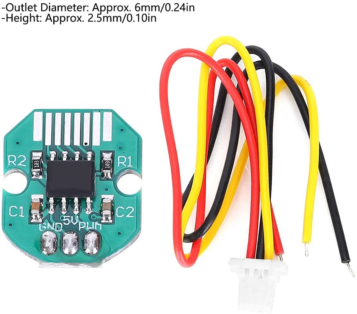 Dailygoods- Encoder hoge precisie - PWM-uitgang - I2C-interface - 3-polige aansluiting - Magnetische encoder - Compact formaat - Veilig en krachtig
